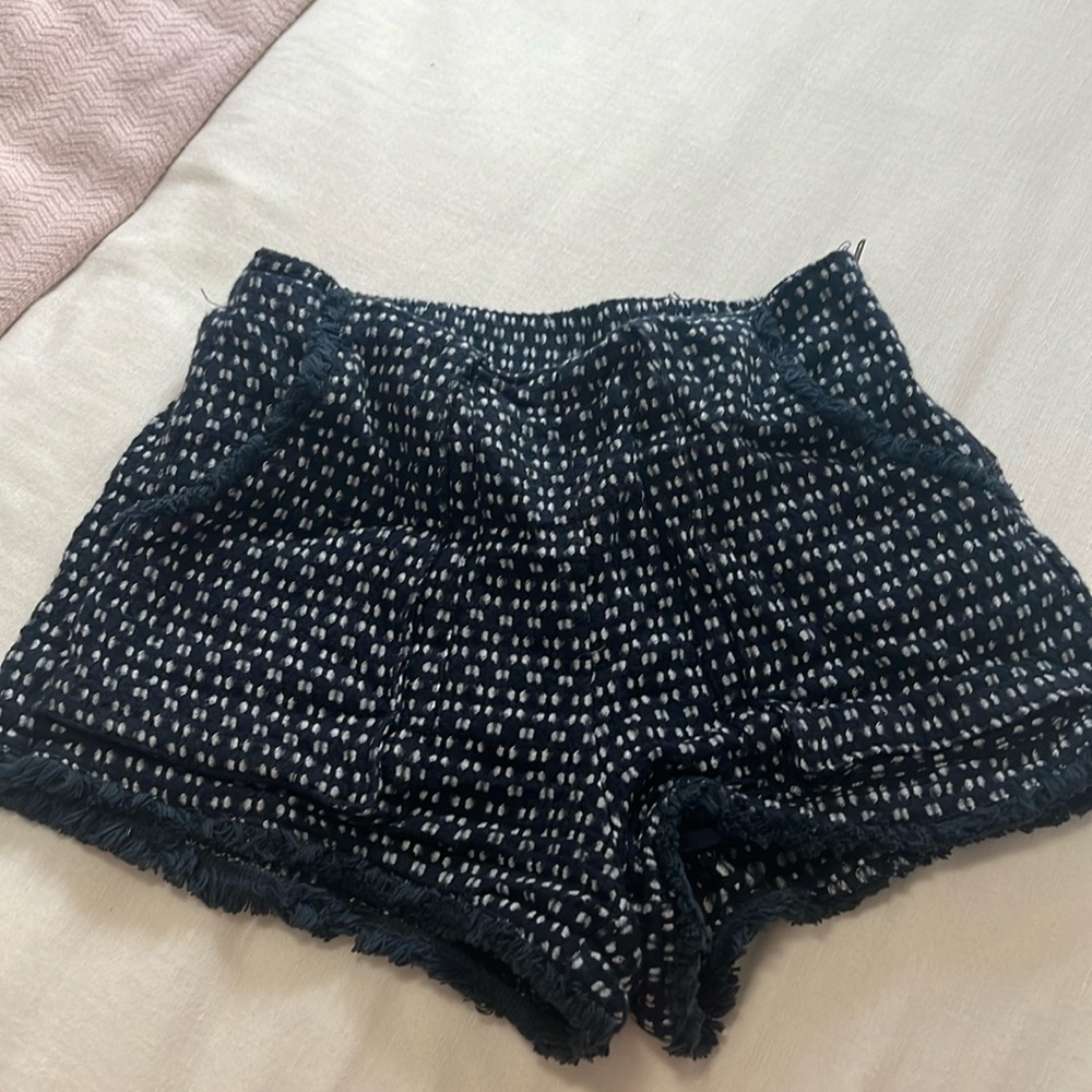JOA Navy and White Shorts, Size XS